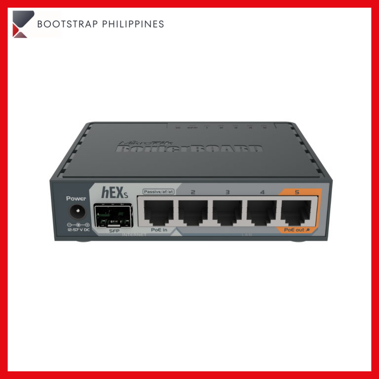 MikroTik hEX S Gigabit Ethernet Router with SFP Port (RB760iGS)