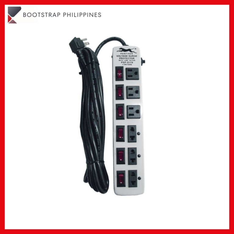 PSP 0119: Panther Individual Switch Extension Cord 6 Gang and 5 Meter Wire