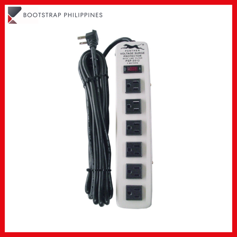 PSP 0512: Panther 6 Gang Extension Cord w/ Switch and 5 Meter Wire