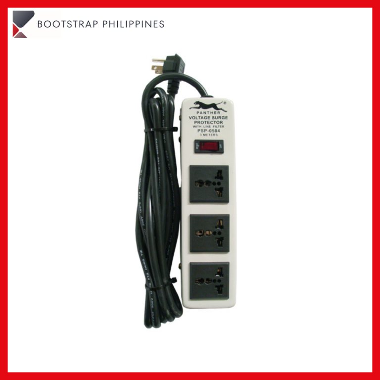 PSP 0504: Panther 3 Gang Universal Extension Cord w/ Switch and 3 Meter Wire
