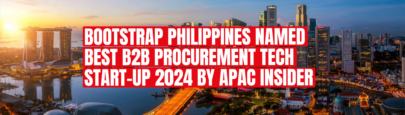 Bootstrap Philippines Named Best B2B Procurement Tech Start-Up 2024 by APAC Insider