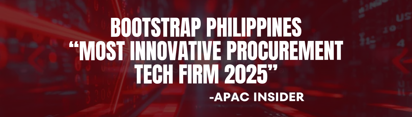 Back-to-Back Wins! Bootstrap.ph Named Most Innovative Procurement Tech Firm 2025